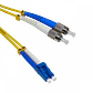 2mt LC-FC MonoModo SM Duplex Jumper Cable Fibra 9/125um LSZH - Miniatura 1