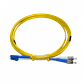 2mt LC-FC MonoModo SM Duplex Jumper Cable Fibra 9/125um LSZH - Miniatura 2