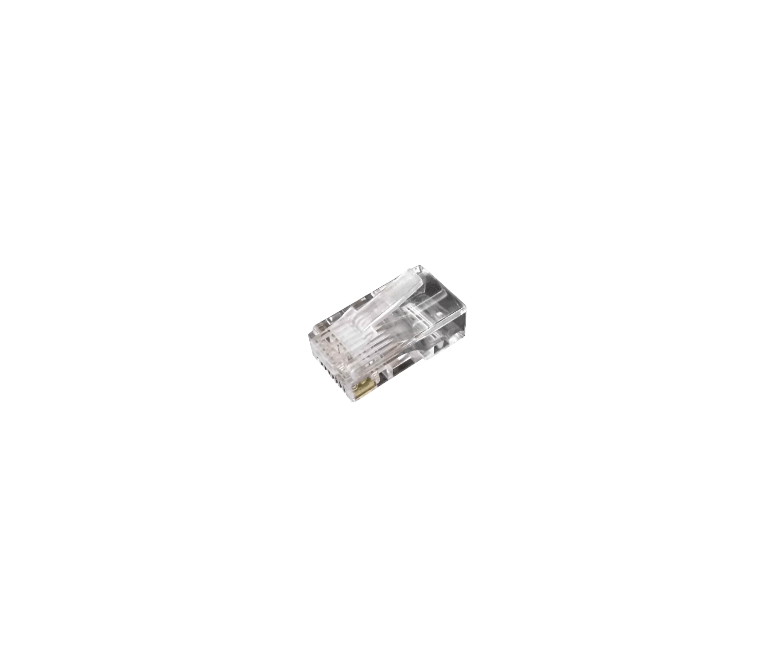 Conector RJ45 LINKMADE para Unifilar Cat5e UTP – Paquete de 10 Unidades 1