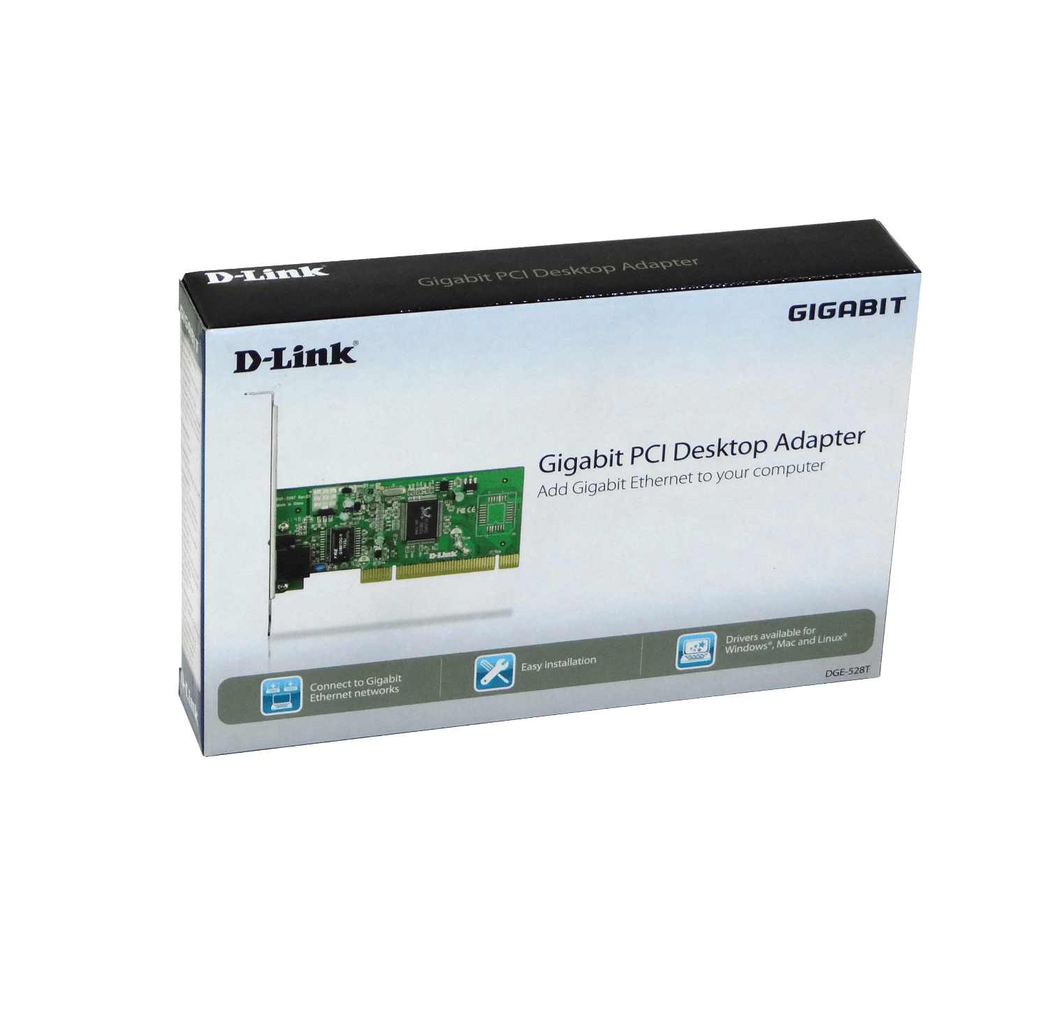 Tarjeta de Red RJ45 D-LINK PCI 10/100/1000 Base-T, PCI-Bus 32-bits 3