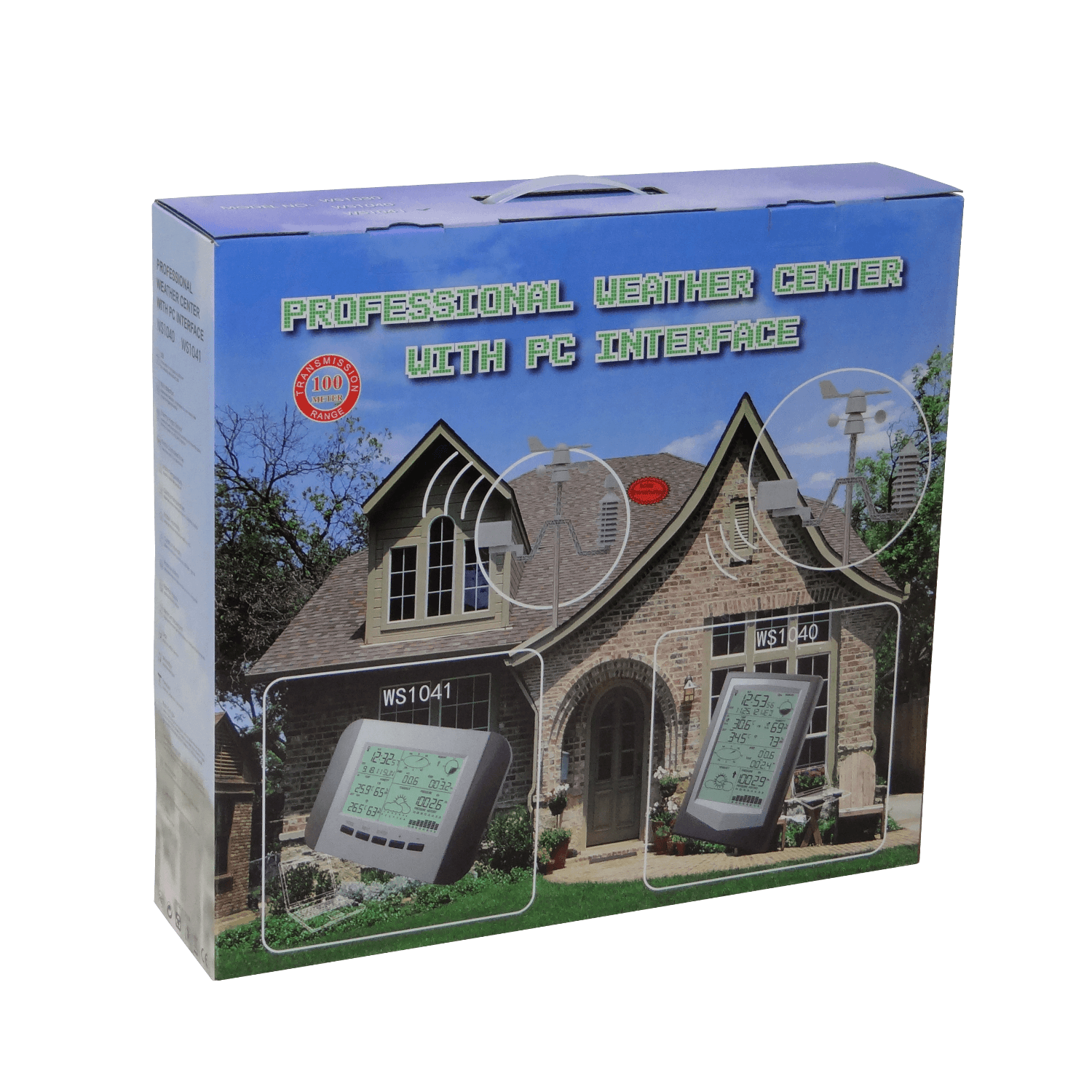 Estacion Meteorologica Temperatura Humedad Presion Viento, USB req/5-AA 433MHz 2