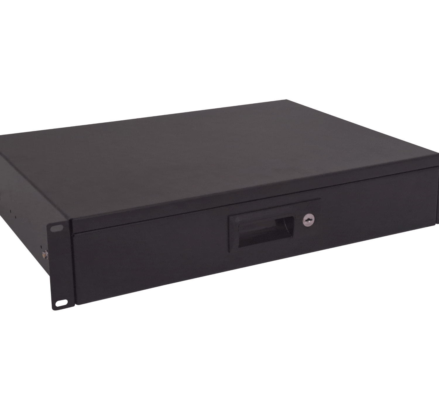 Cajon con Llave LINKMADE RAC-2U 2U Negro Profundidad 30cm Altura 2RU< 1