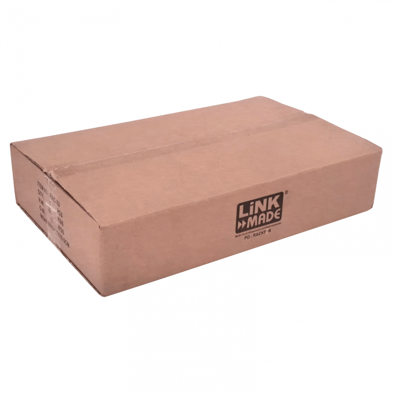 Cajon con Llave LINKMADE RAC-2U 2U Negro Profundidad 30cm Altura 2RU< 3