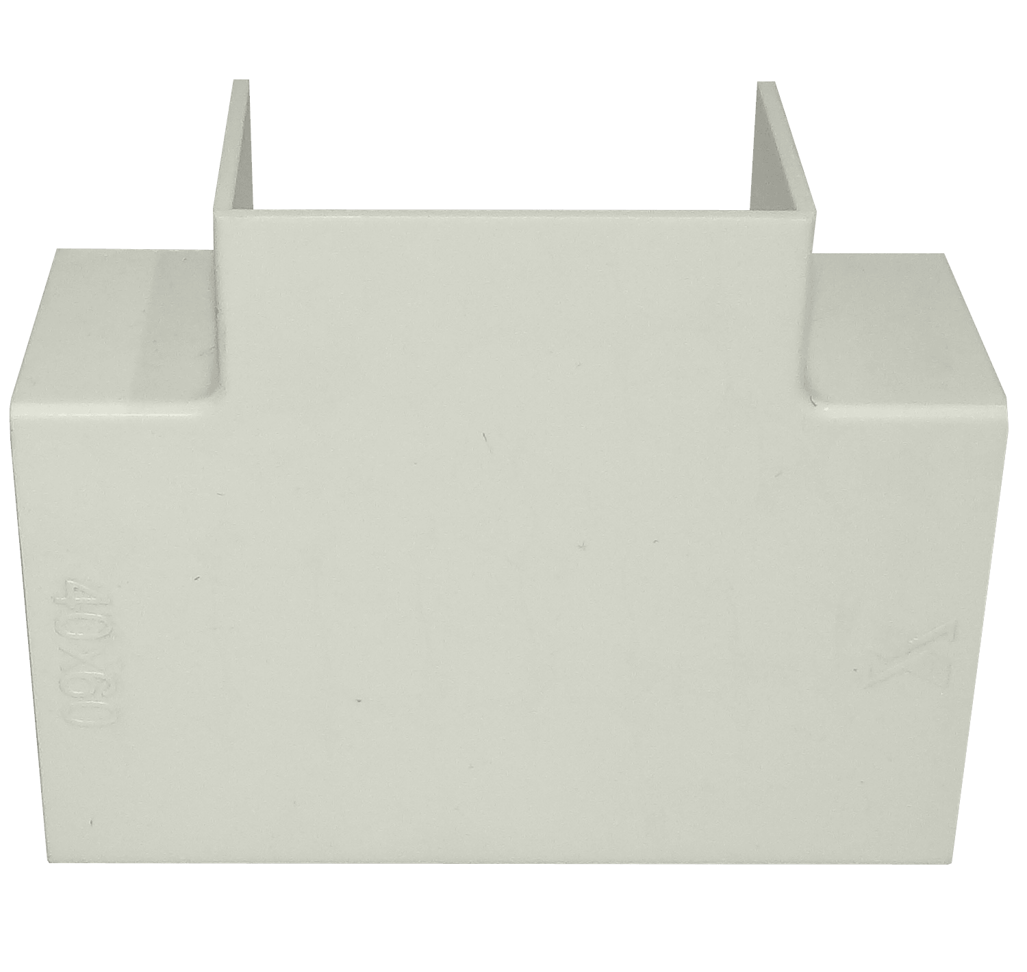 Derivación Tee LINKCHIP 60x40mm CCA-6040-TE, Blanca, para Canaleta QN6W 3