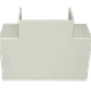 Derivación Tee LINKCHIP 60x40mm CCA-6040-TE, Blanca, para Canaleta QN6W - Miniatura 3