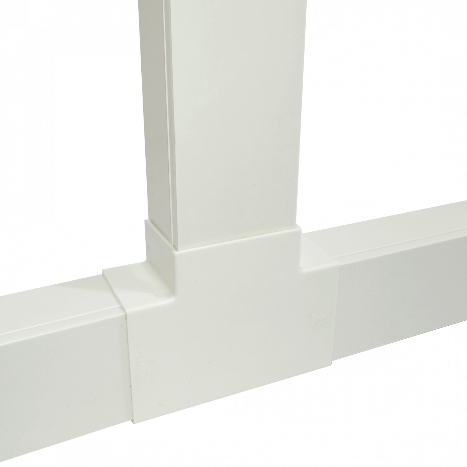 Derivación Tee LINKCHIP 60x40mm CCA-6040-TE, Blanca, para Canaleta QN6W 4