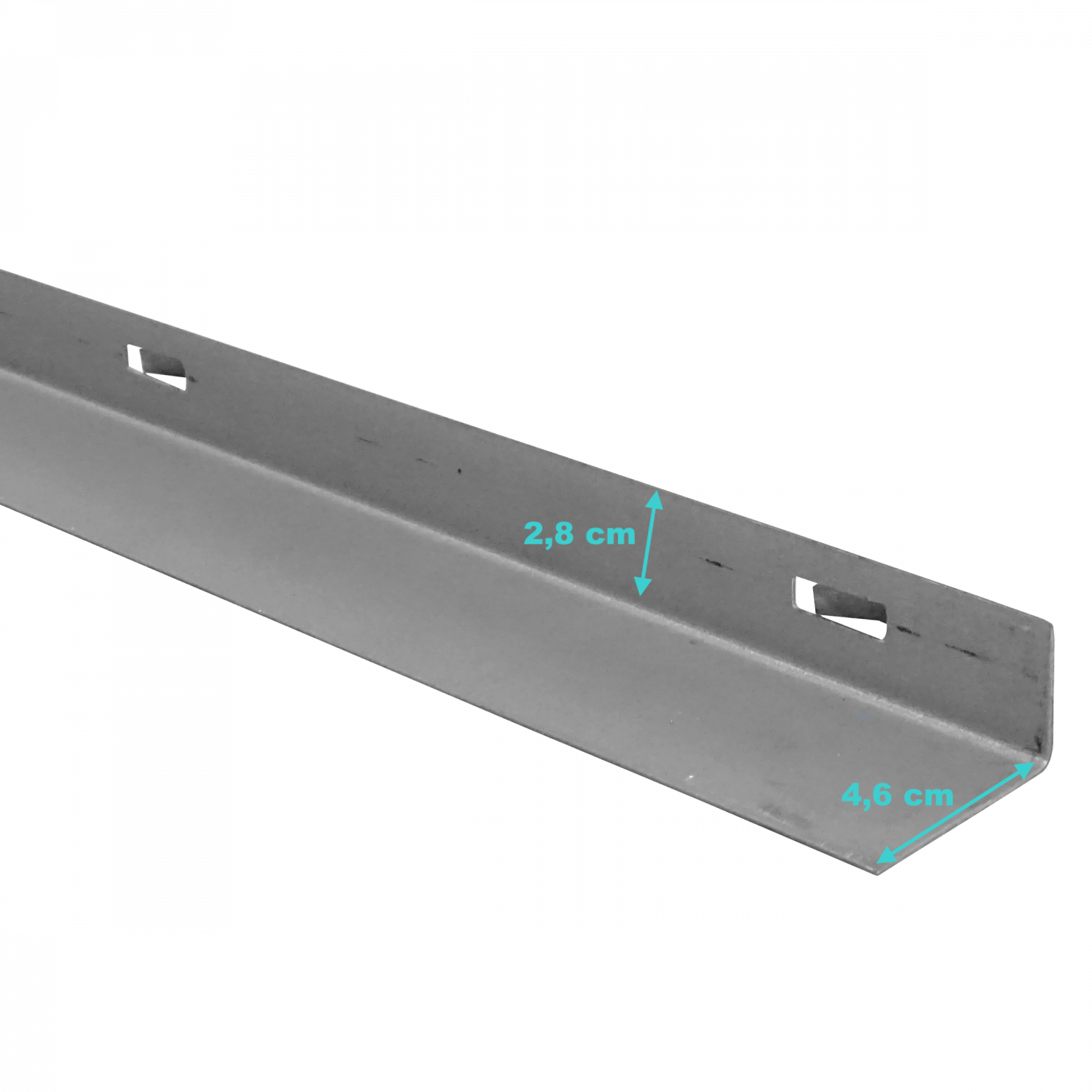 Placa divisora LinkChip ESCAM-T altura 46mm largo 2 5m para escalerilla 3