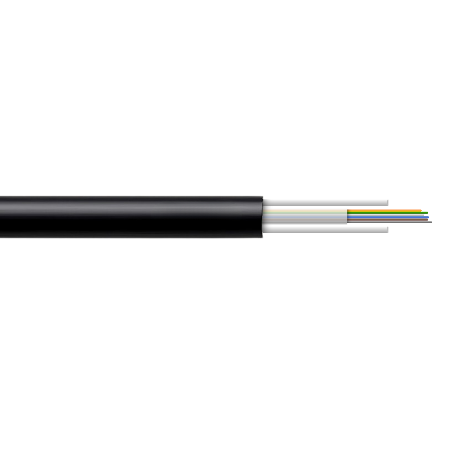 Cable de Fibra Óptica Multimodo OM1 6 Fibras GYFXTY 7,7mm Exterior - CFM706 1