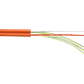 Cable de Fibra Óptica OM1 Zipcord 2,8x5,7mm LSZH 1-mt Duplex Multimodo 62.5/125um - CF1Z2 - Miniatura 1