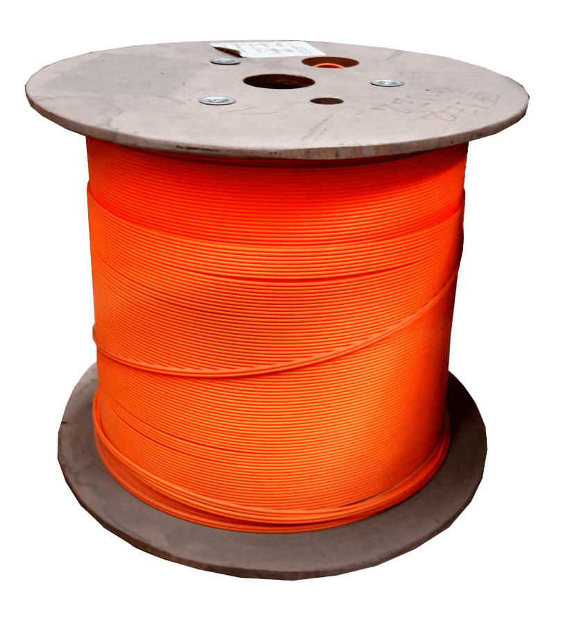 Cable de Fibra Óptica OM1 Zipcord 2,8x5,7mm LSZH 1-mt Duplex Multimodo 62.5/125um - CF1Z2 2