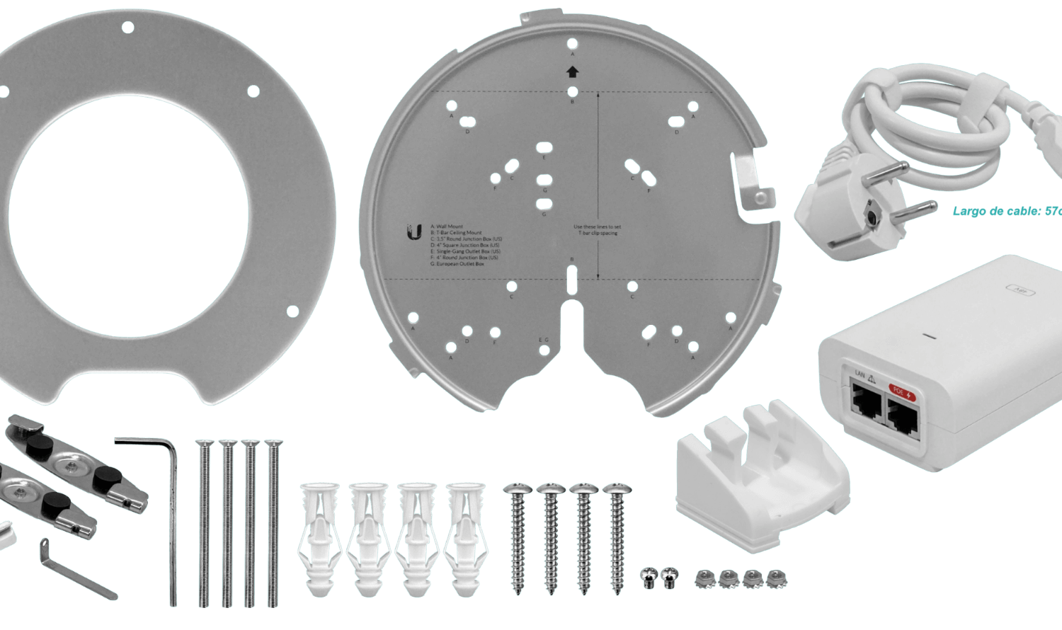 UBIQUITI 1un 4x4 1733mbps-5GHz 800-2,4GHz 4/3dBi inc-PoE48V/24W 2-1000 2
