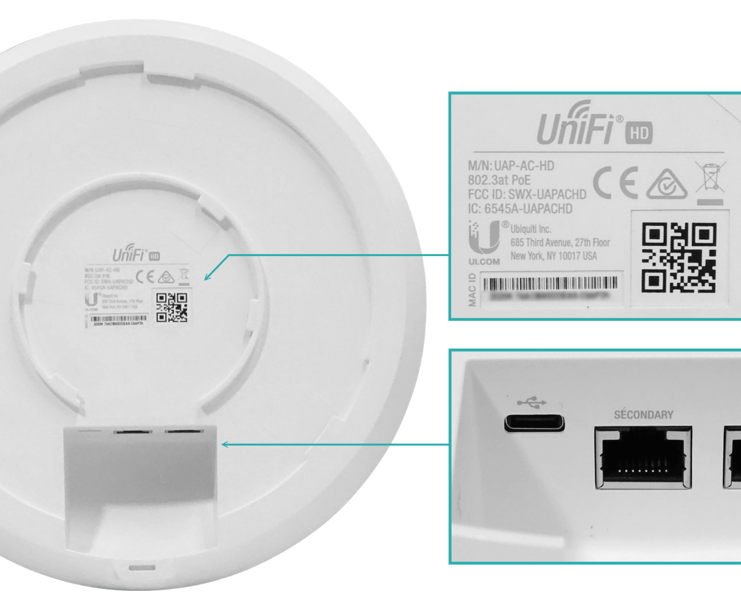 UBIQUITI 1un 4x4 1733mbps-5GHz 800-2,4GHz 4/3dBi inc-PoE48V/24W 2-1000 5