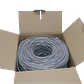 Caja Cable UTP LINKCHIP Cat5e Gris AWG25/0.45mm CCA PVC 305mt - Miniatura 3