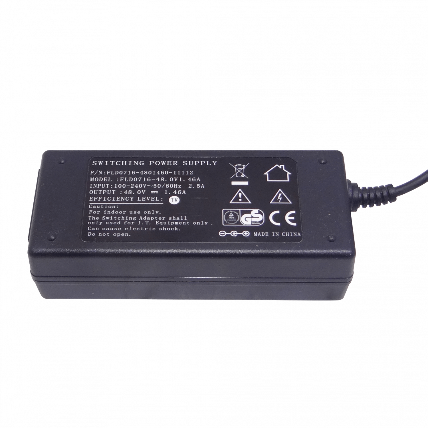 Adaptador de Corriente MikroTik 48POW - 48V 1.46A 70W 4