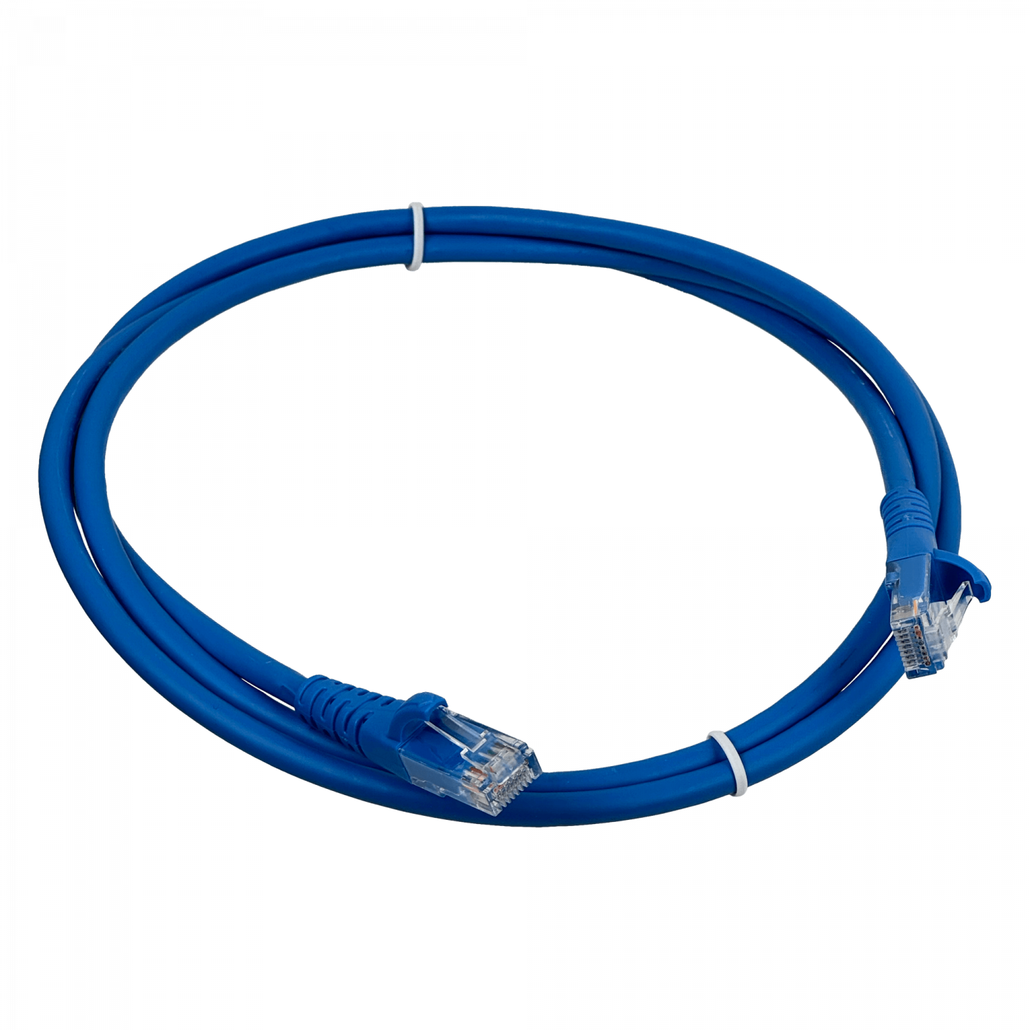 Cable Patch LINKMADE Cat6 Azul LSZH 1.5m Inyectado Multifilar con Conectores de Calidad 3