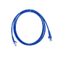 LINKMADE 2MT CAT6 AZUL LSZH CABLE PATCH INYECTADO MULTIFILAR - Miniatura 1