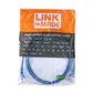 LINKMADE 2MT CAT6 AZUL LSZH CABLE PATCH INYECTADO MULTIFILAR - Miniatura 2