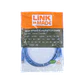 Cable Patch LINKMADE Cat6 Azul LSZH 3m Inyectado Multifilar para Instalaciones Versátiles - Miniatura 1