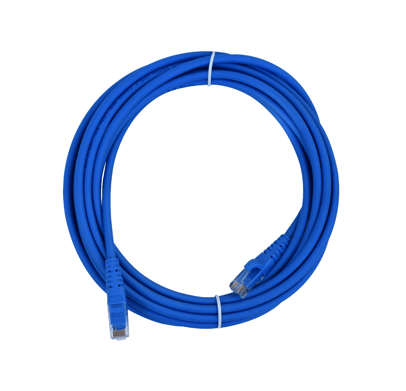 Cable Patch LINKMADE Cat6 Azul LSZH 5m Inyectado Multifilar de Alta Capacidad para Redes 3