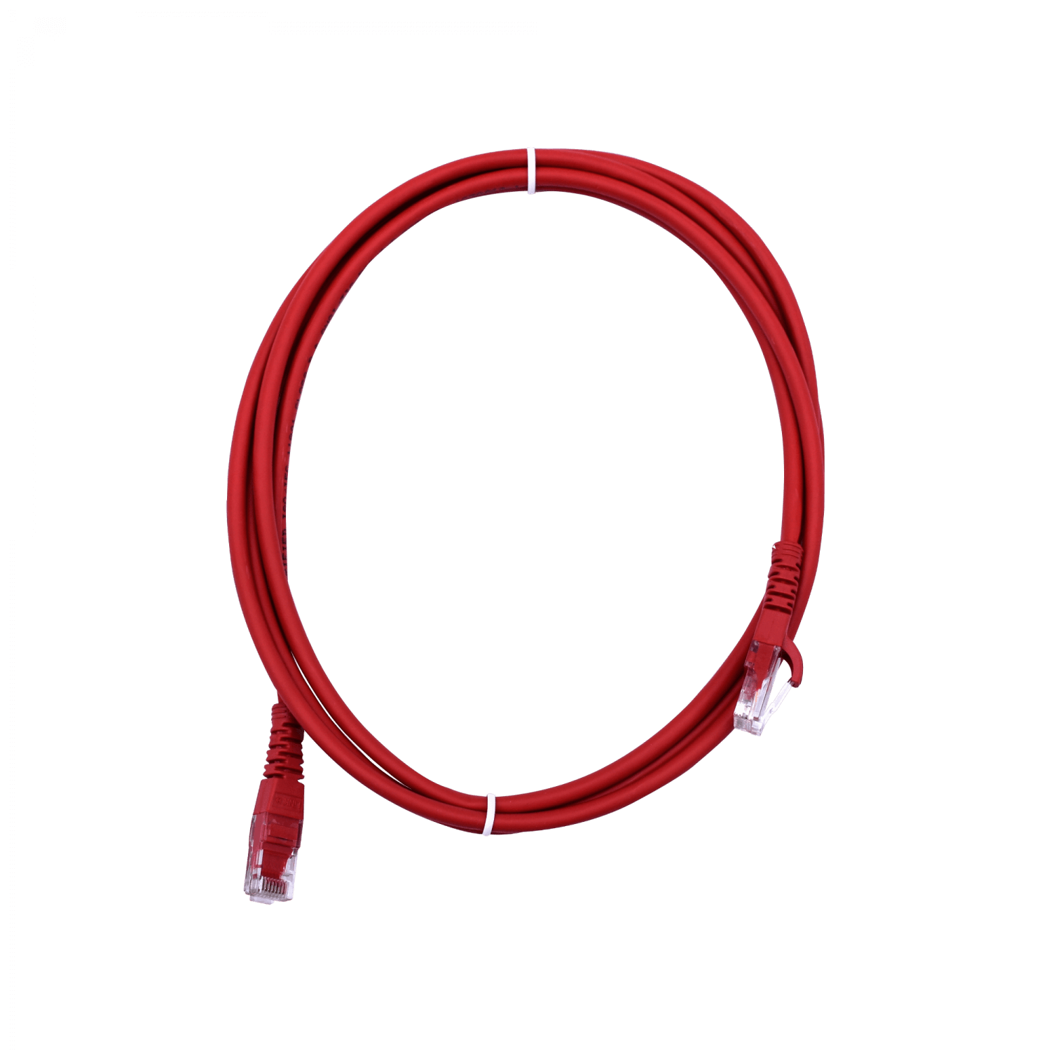 Cable Patch LINKMADE Cat6 Rojo LSZH 2 metros Inyectado Multifilar para Conexiones Fiables 1