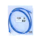 Cable Patch LINKMADE Cat6a U/FTP 2mt Azul LSZH Inyectado Multifilar - Miniatura 1