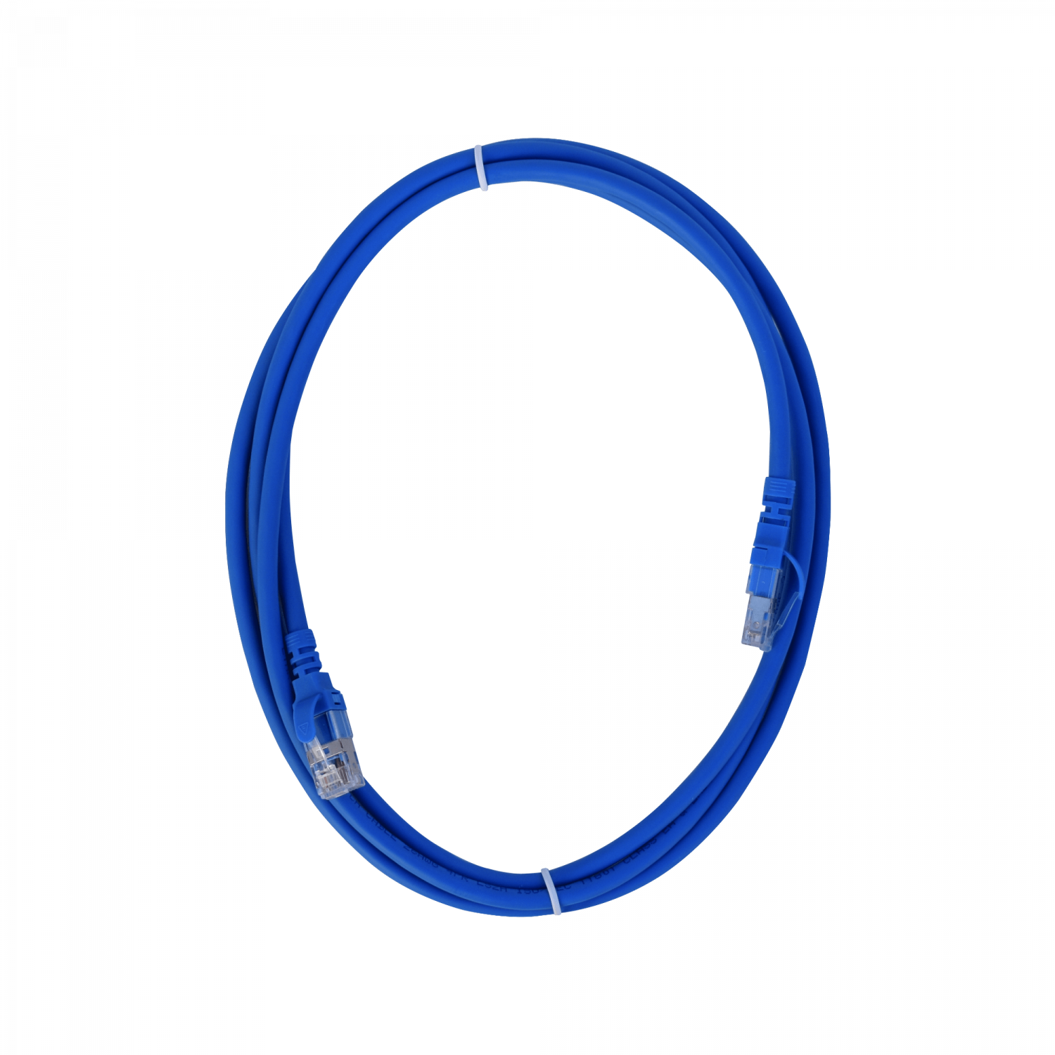 Cable Patch LINKMADE Cat6a U/FTP 2mt Azul LSZH Inyectado Multifilar 3
