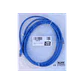 Cable Patch LINKMADE Cat6a Azul LSZH U/FTP 3m Inyectado Multifilar para Redes de Alto Rendimiento - Miniatura 2