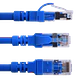 Cable Patch LINKMADE Cat6a U/FTP 5mt Azul LSZH Inyectado Multifilar - Miniatura 1