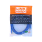 Cable Patch LINKMADE Cat6a U/FTP 5mt Azul LSZH Inyectado Multifilar - Miniatura 3