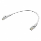 Pack x4 Cable Patch LINKMADE Cat5e Gris 30cm LSZH Inyectado Multifilar - Miniatura 5