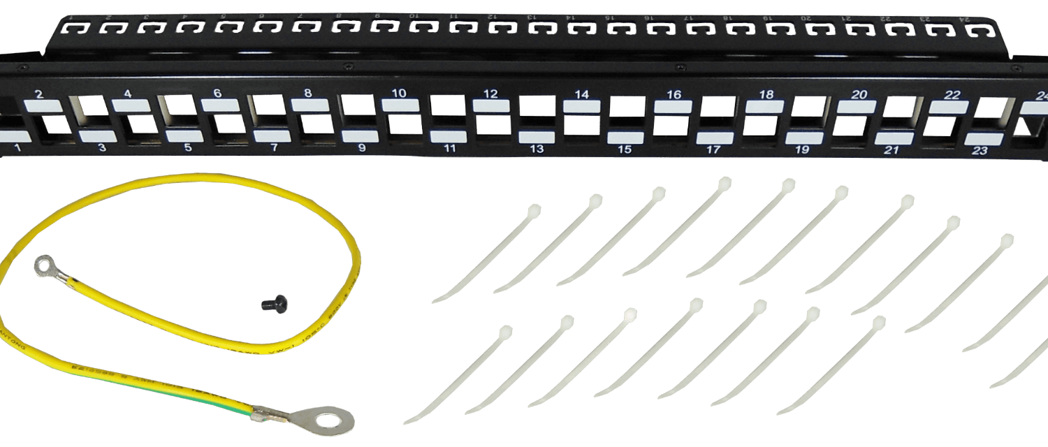 Patch Panel Linkmade 1U, 24 Puertos, Vacío 2