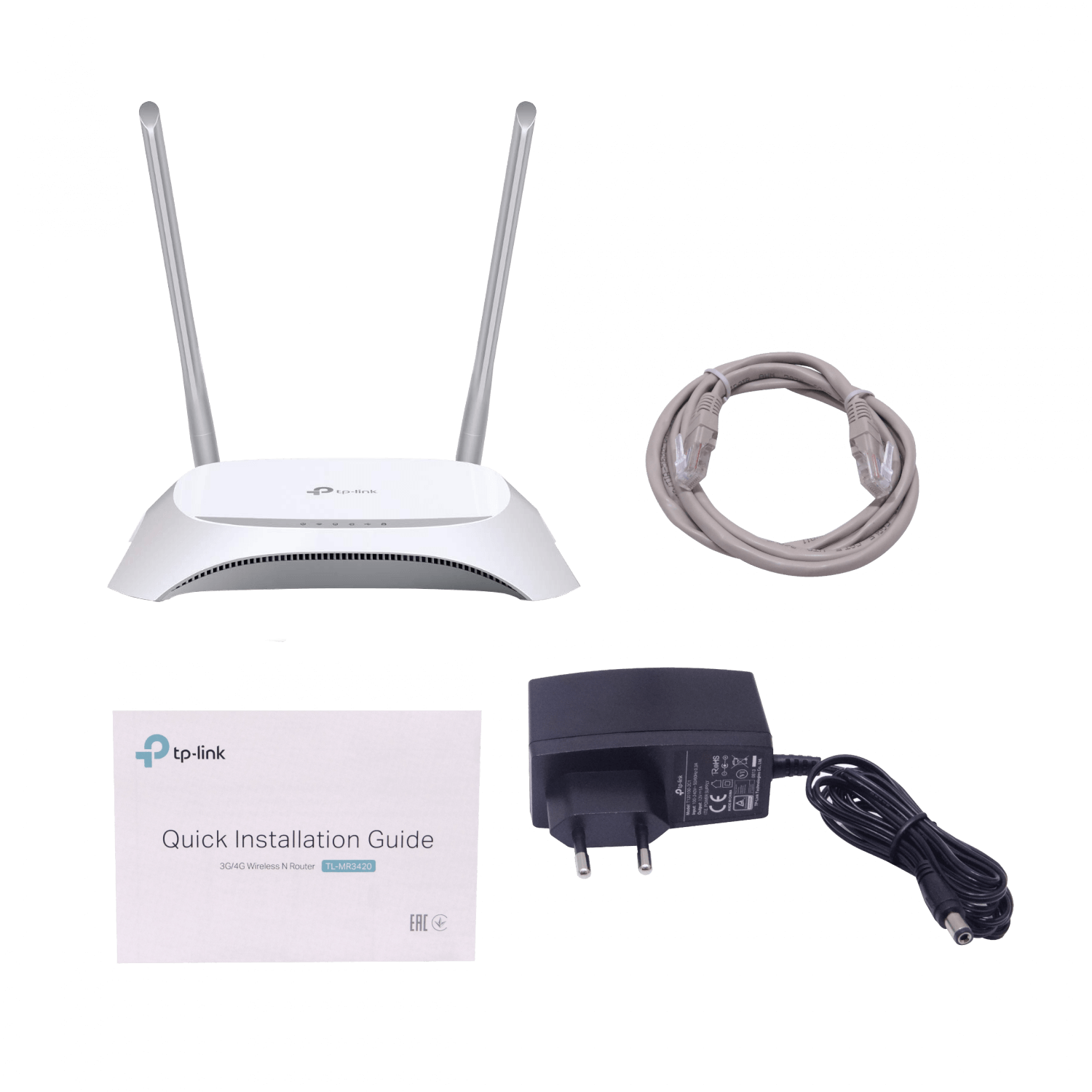 Router TP-Link TL-MR3420 Inalámbrico N 3G/4G de 300Mbps, Compatible 3G/4G y Ethernet, 1xWAN, 4xLAN 3