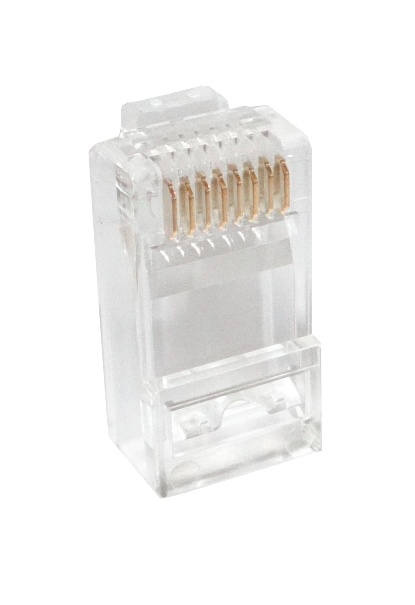 Conector RJ45 LINKMADE Cat6 UTP Unifilar 10-unidades para Redes de Conexión Segura 1