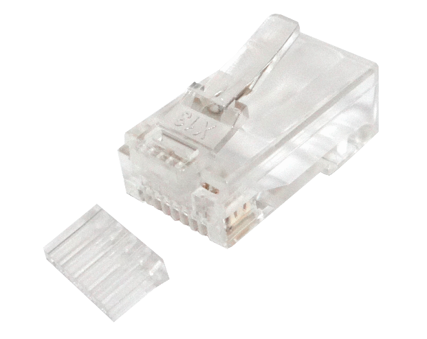 Conector RJ45 LINKMADE Cat6 UTP Unifilar 10-unidades para Redes de Conexión Segura 2