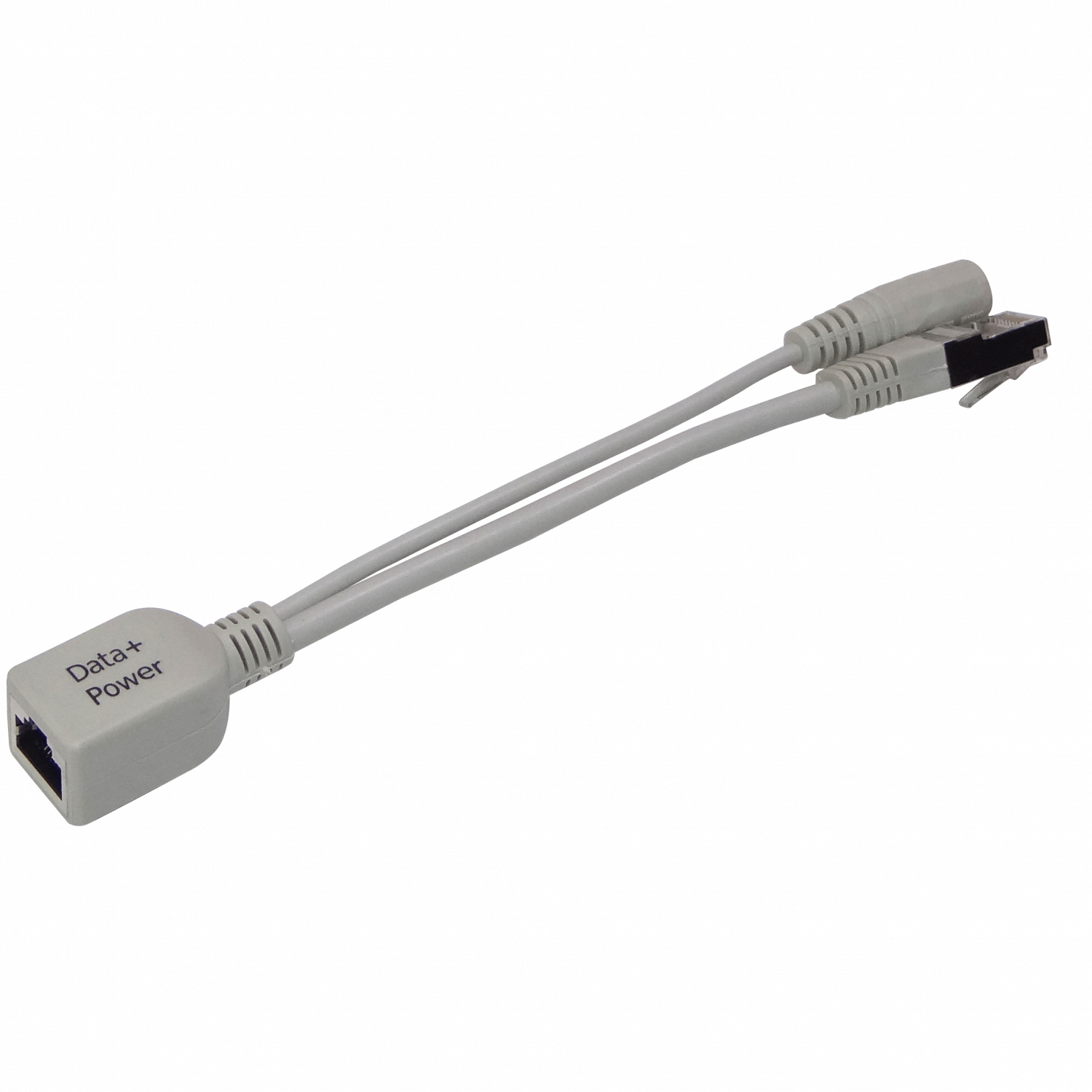 Inyector PoE Pasivo MikroTik RBPOE, 10-100Mbps de 10-28V con Conector Jack 5.5x2.1mm  1