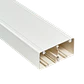 Canaleta LinkChip QN1W PVC blanco 100x50mm con separador y tapa 2m - Miniatura 1