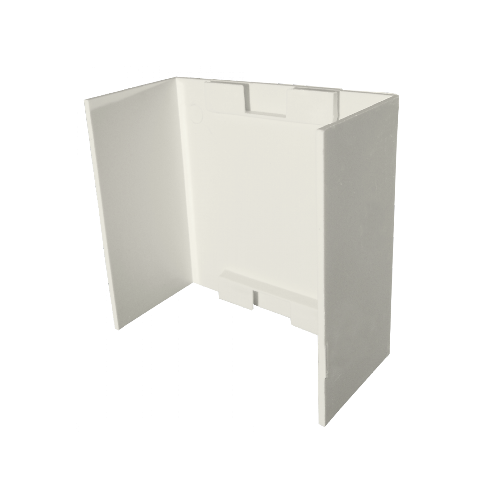 Union canal LinkChip QN1U 100x50mm blanca para canaleta 2