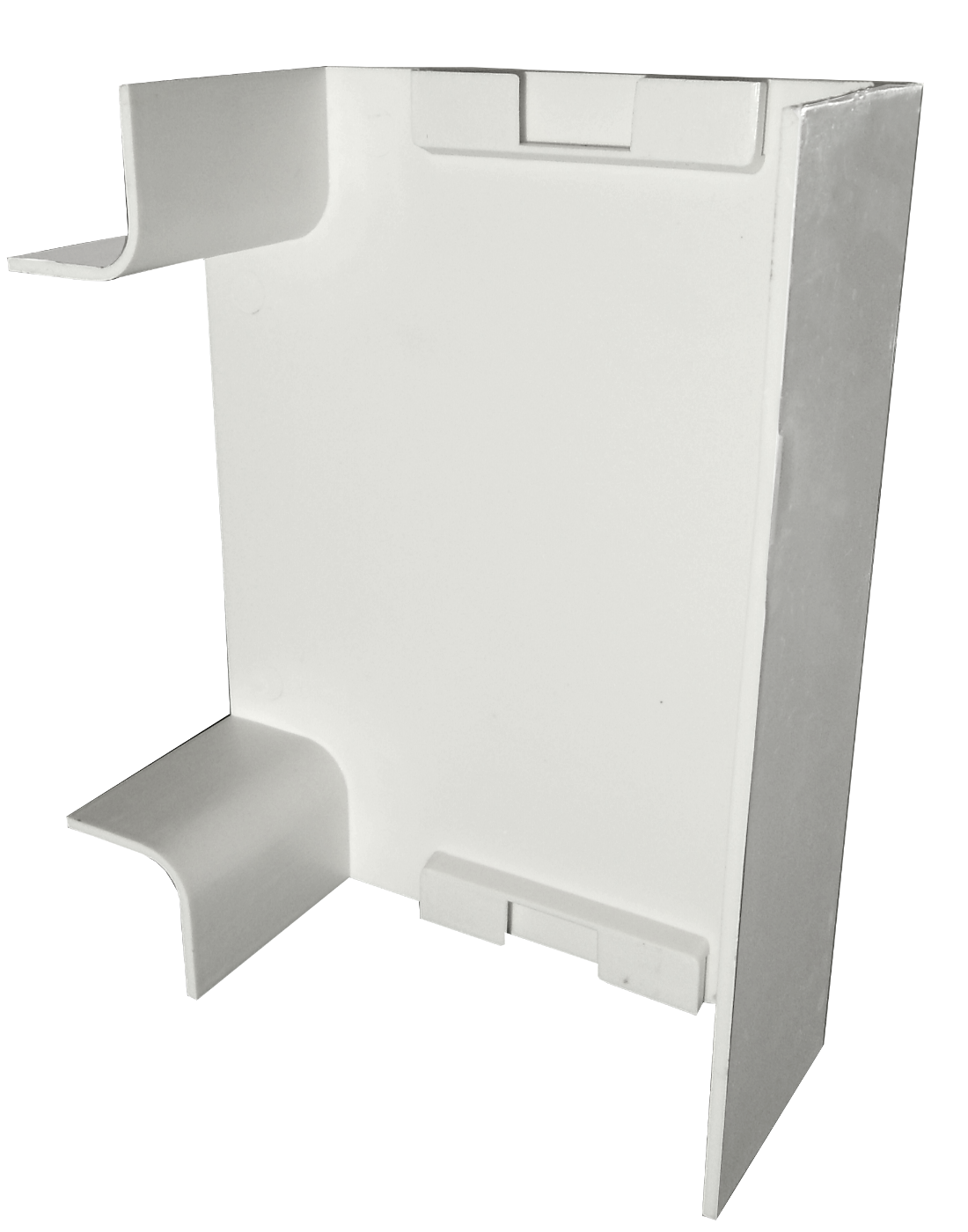 Derivación en T Blanca para Canaleta 100x50mm - LinkChip QN1T 1