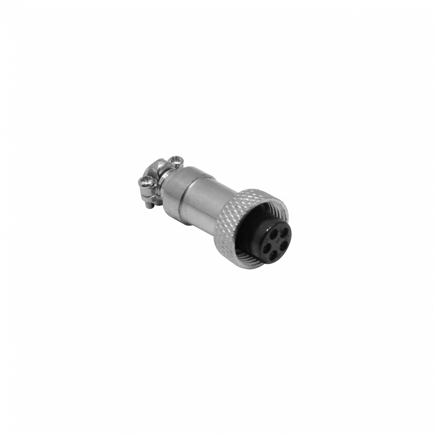 5-pin Hembra Volante Conector GX12 Soldable Aviacion 2