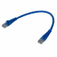 Pack x4 Cable Patch LINKMADE Cat5e 30cm Azul LSZH Inyectado Multifilar - Miniatura 5