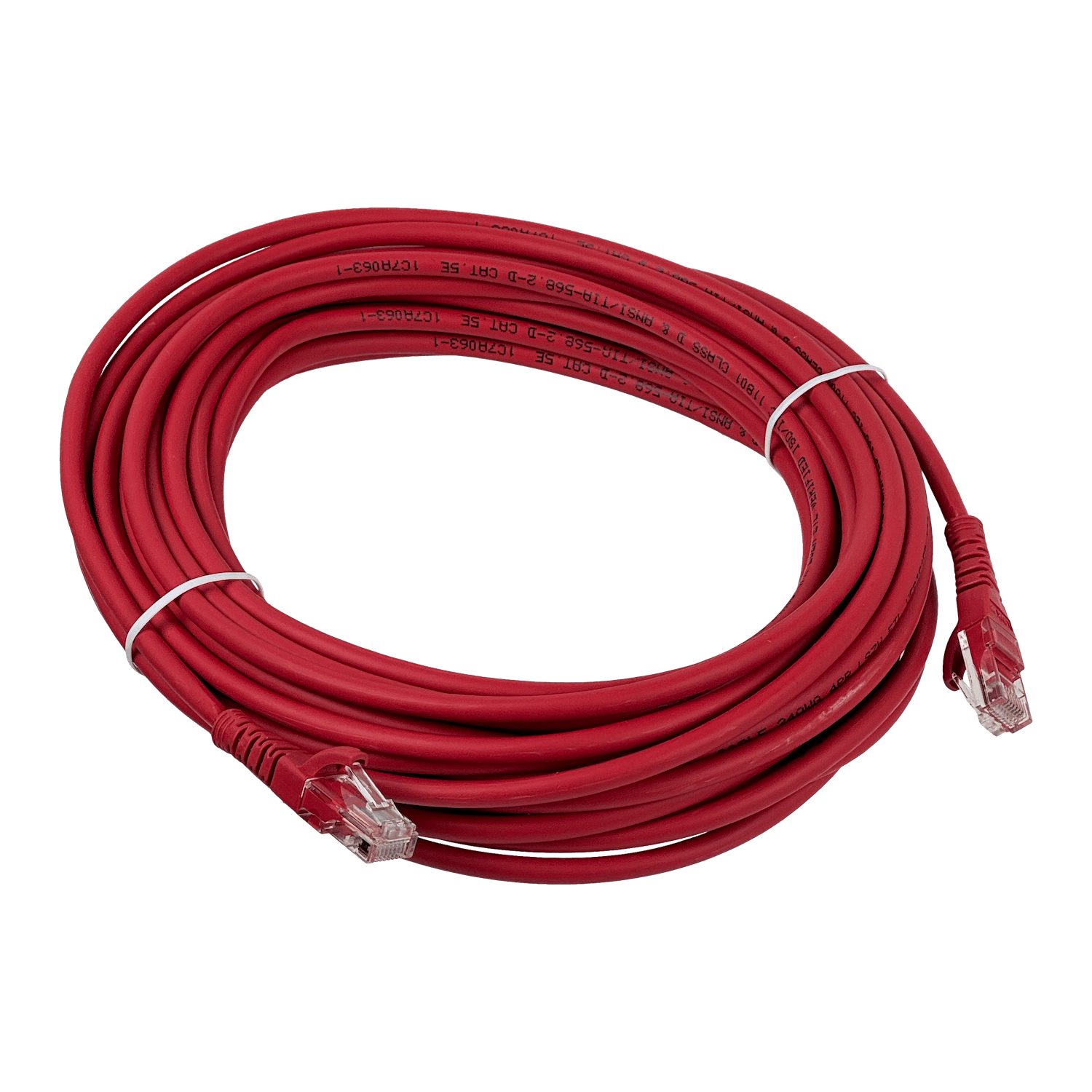 Cable Patch LINKMADE Cat5E Rojo LSZH, 10m, Inyectado, Multifilar 2