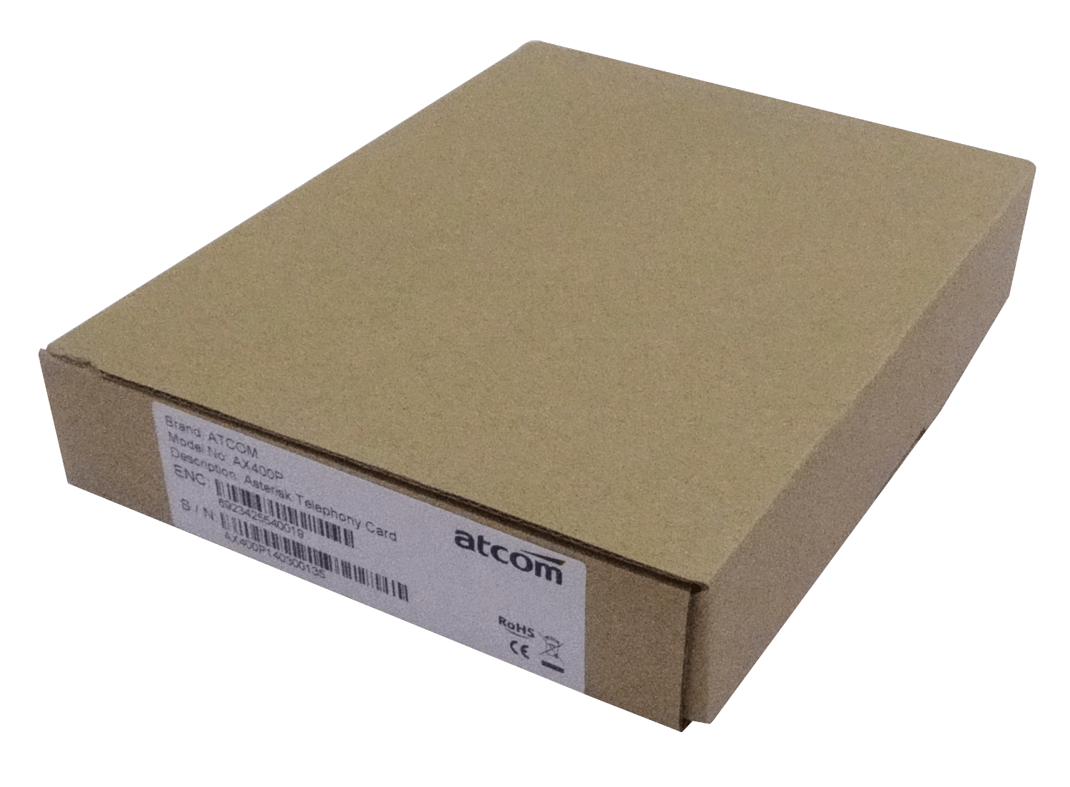 ATCOM PCI 4X 4-RJ11 REQ-AX110 3.3/5V 32BIT TARJETA ASTERISK 1