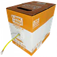 Caja Cable LINKMADE Cat5e UTP Amarillo 305mt Cobre Multifilar para Patch - Miniatura 3