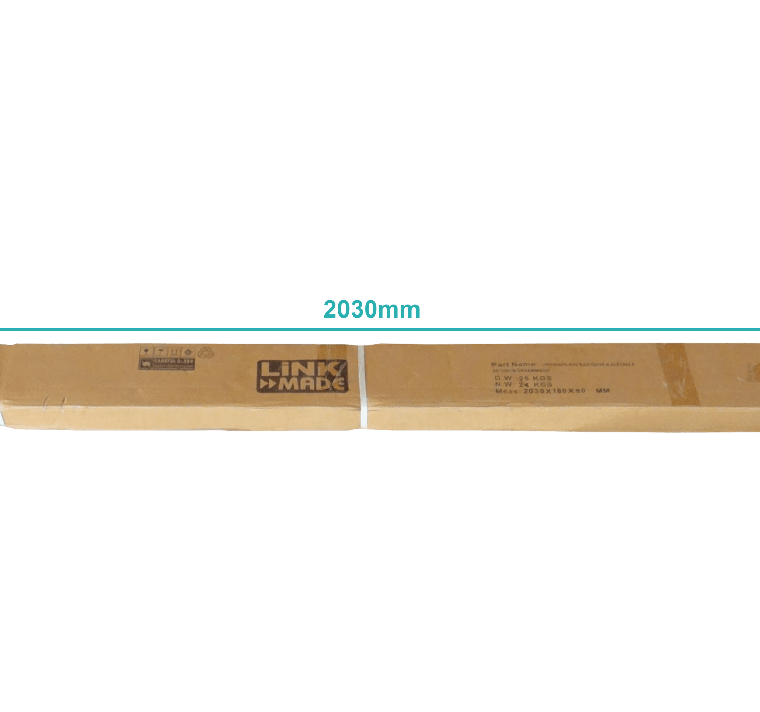 Bastidor Ajustable LINKMADE RK42-BBLW 42U Fondo 60 a 100cm Desarmado 4