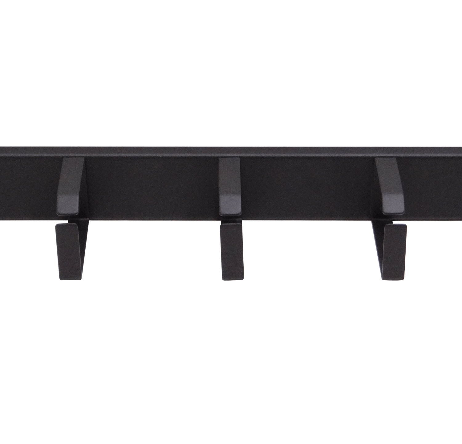 Ganchos Metálicos para Ordenador, 1U, 44mm, Negro, Profundidad 79mm 3