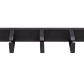Ganchos Metálicos para Ordenador, 1U, 44mm, Negro, Profundidad 79mm - Miniatura 3