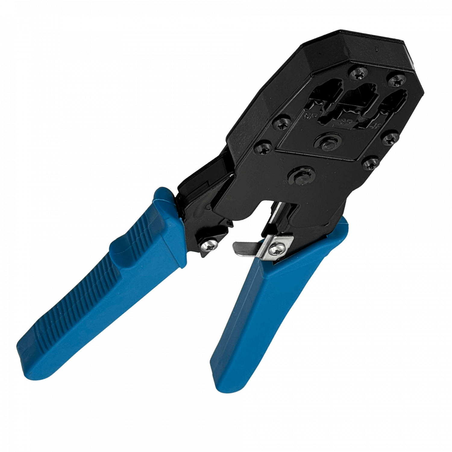 Crimpeadora RJ11 RJ45 RJ12 RJ9 incluye mini Punchadora Peladora 1