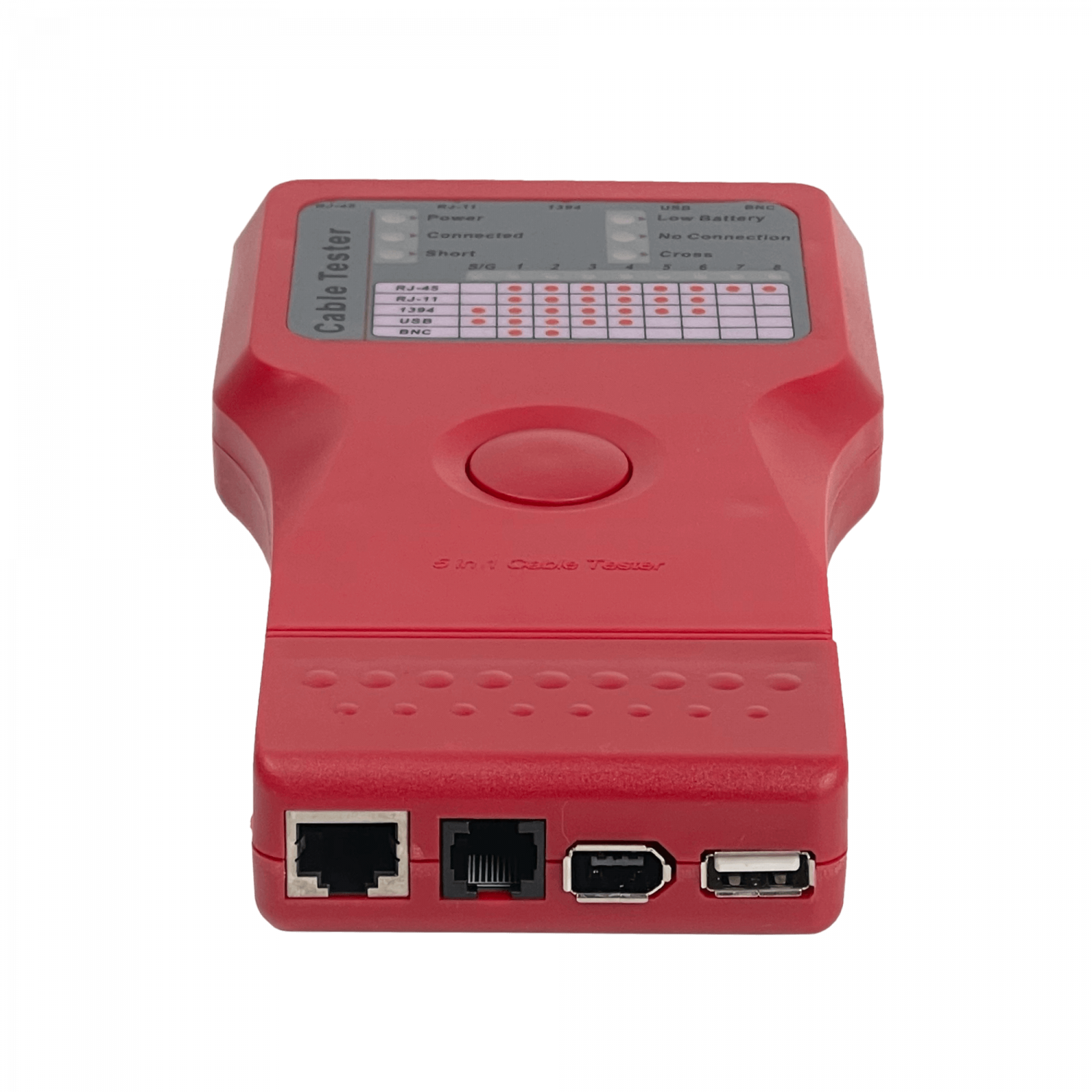 Tester 1-USB 1-1394 1-BNC 1-RJ45 1-RJ11 REQ/BAT-9V 4