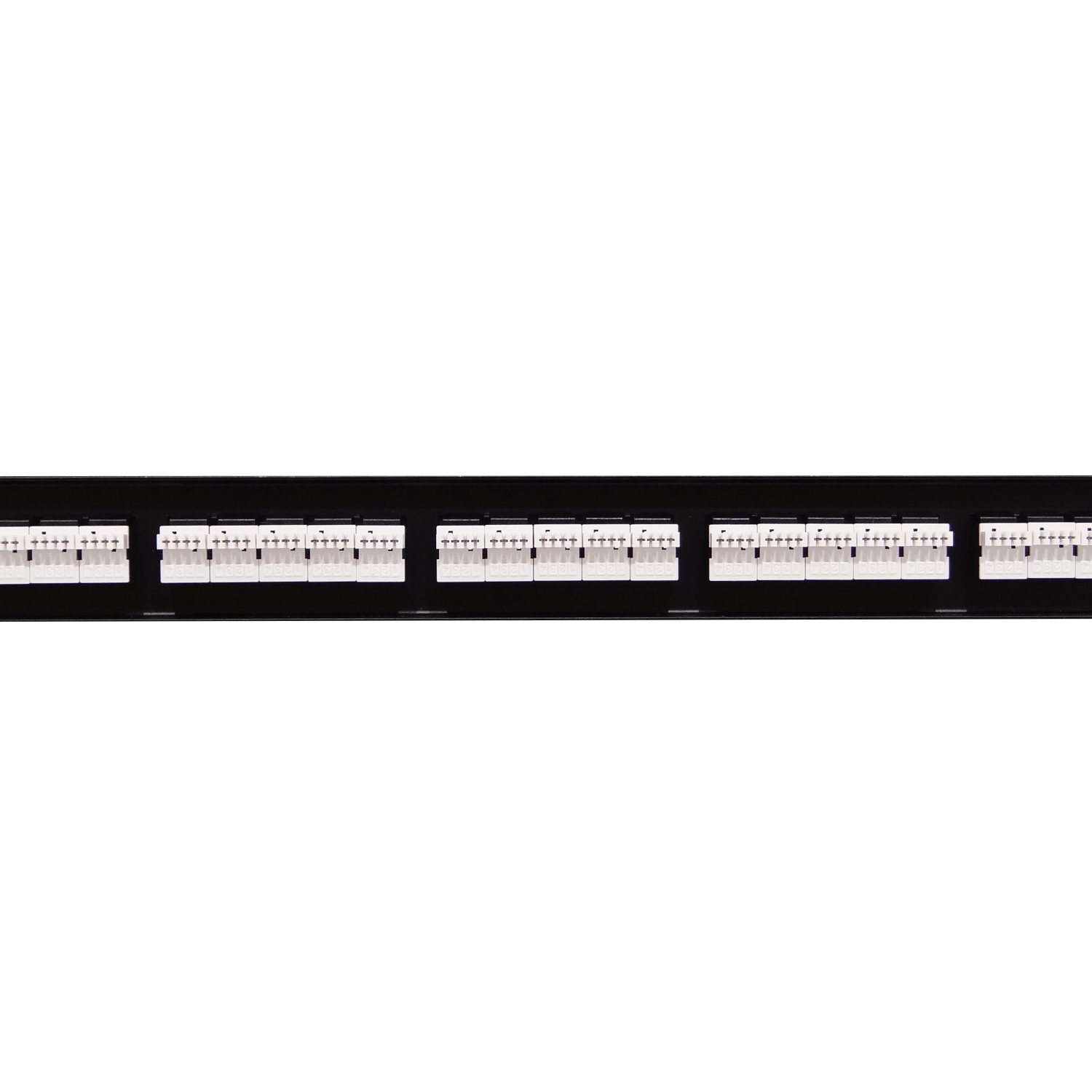 CAT3 25-RJ45 8P8C PATCH PANEL 1U Telefonia 4