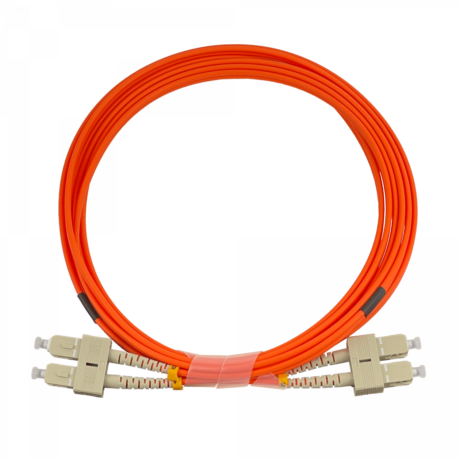 3mt SC-SC OM1 Multimodo MM Duplex Jumper Fibra 62.5/125um LSZH 1